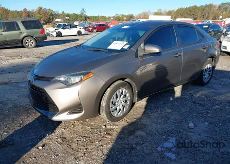 2019 Toyota Corolla Le из США, поврежденный, VIN 2T1BURHE7KC217104